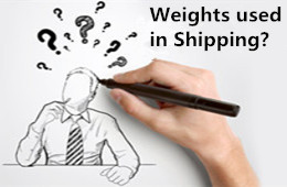 Difference Between the Various Weights Used in Shipping