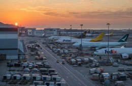 Air freight better at handling congestion and there are 'years of growth to come'