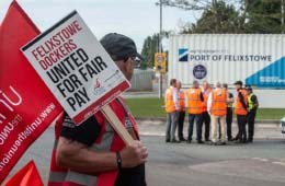 The Eight-day Felixstowe Strike Exposed 33 Vessels to the Port Disruptions